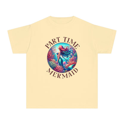 Part-Time Mermaid – Vintage Ocean Youth T-Shirt