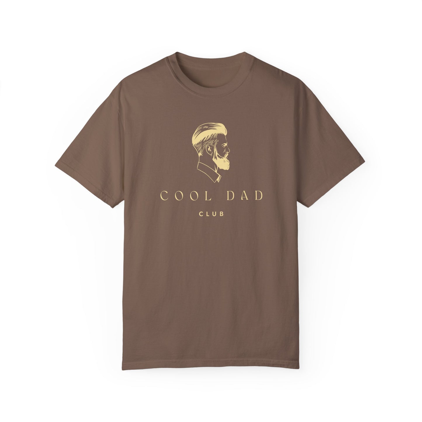 Cool Dad Club – Bearded Dad Illustration T-Shirt