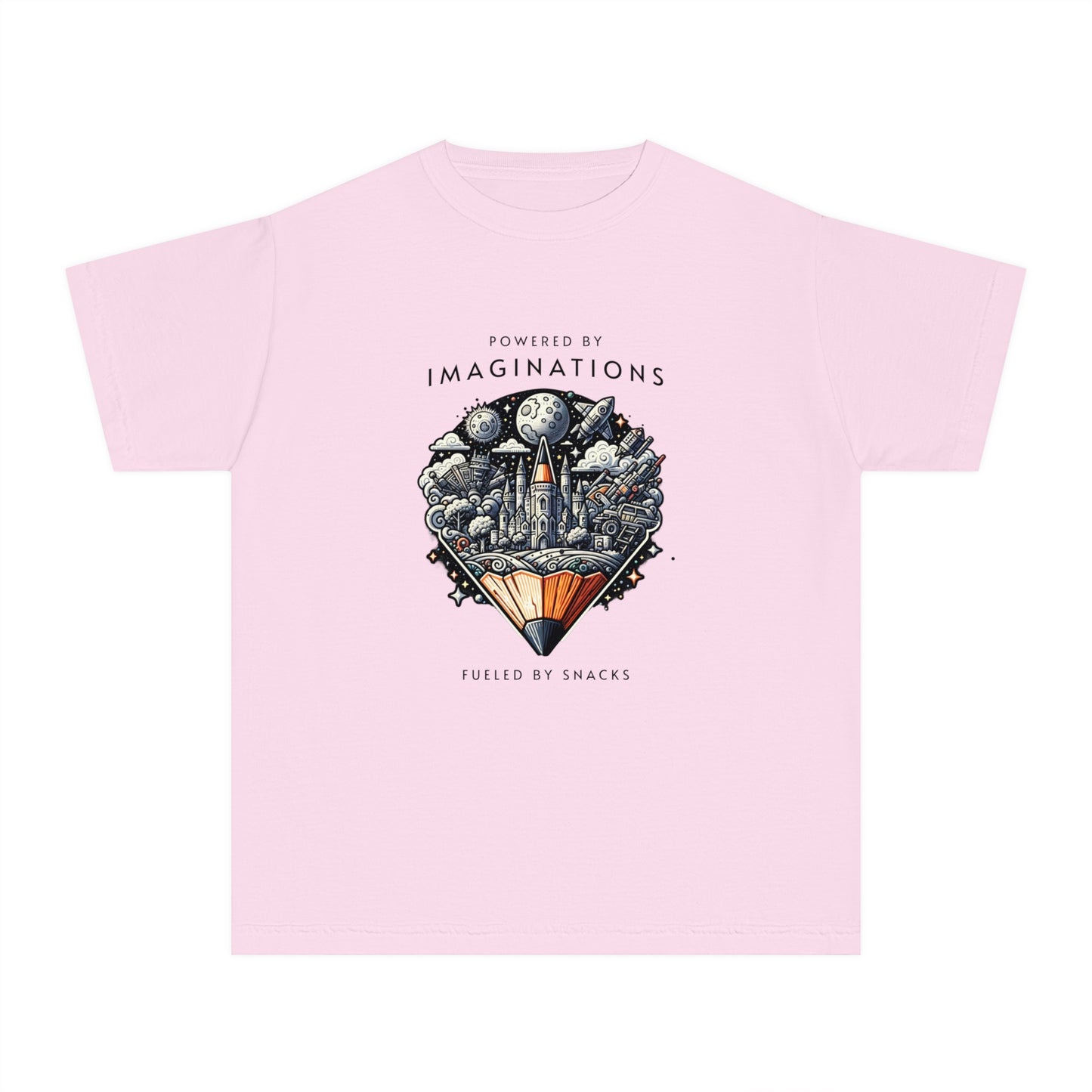 Powered by Imaginations – Adventure Youth T-Shirt