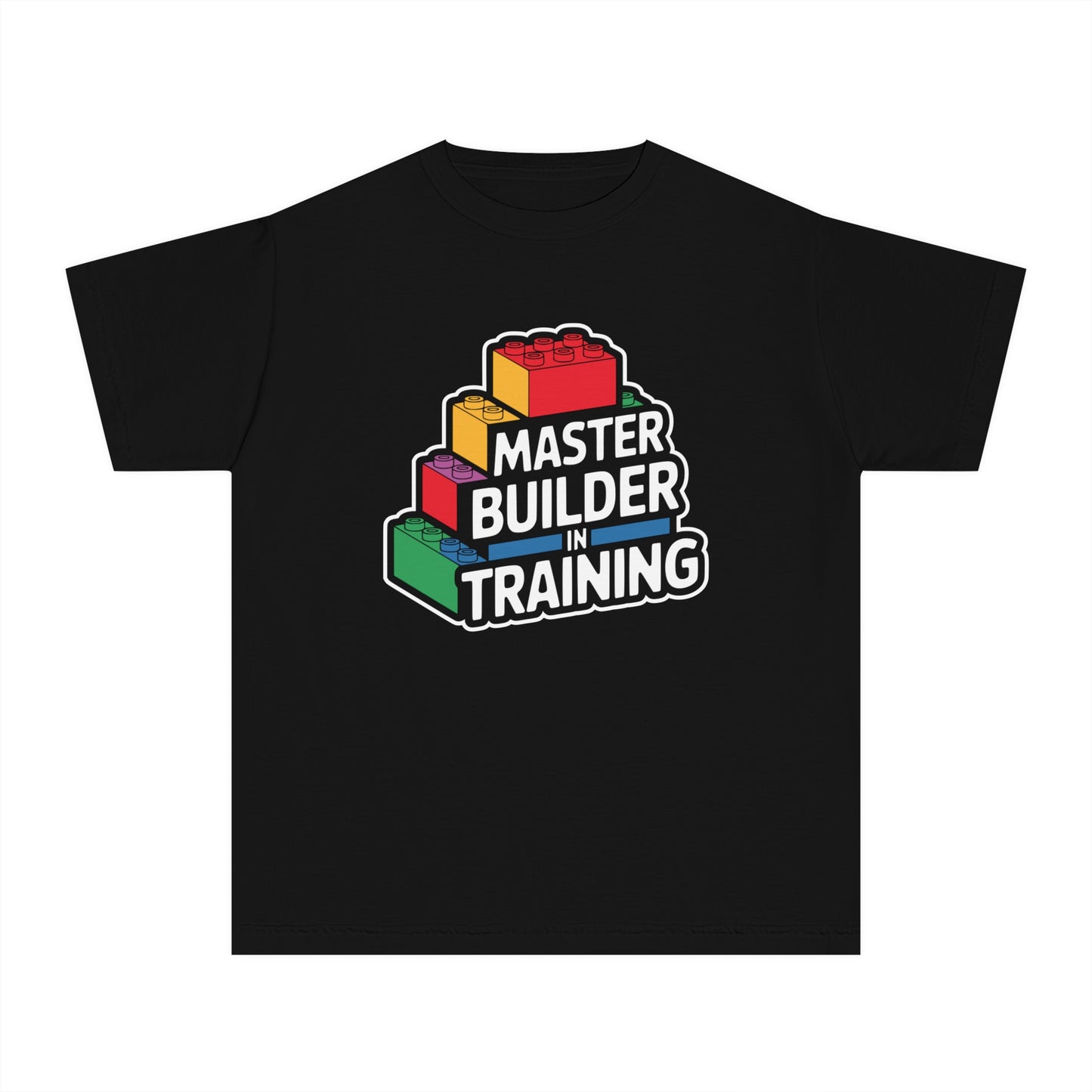 Master Builder in Training – Brick Castle Youth T-Shirt