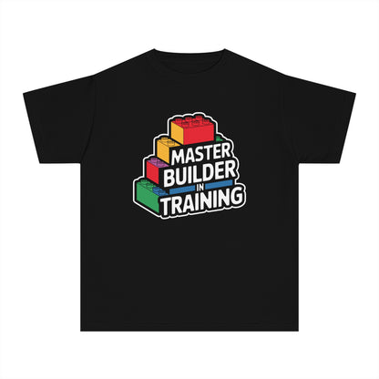 Master Builder in Training – Brick Castle Youth T-Shirt