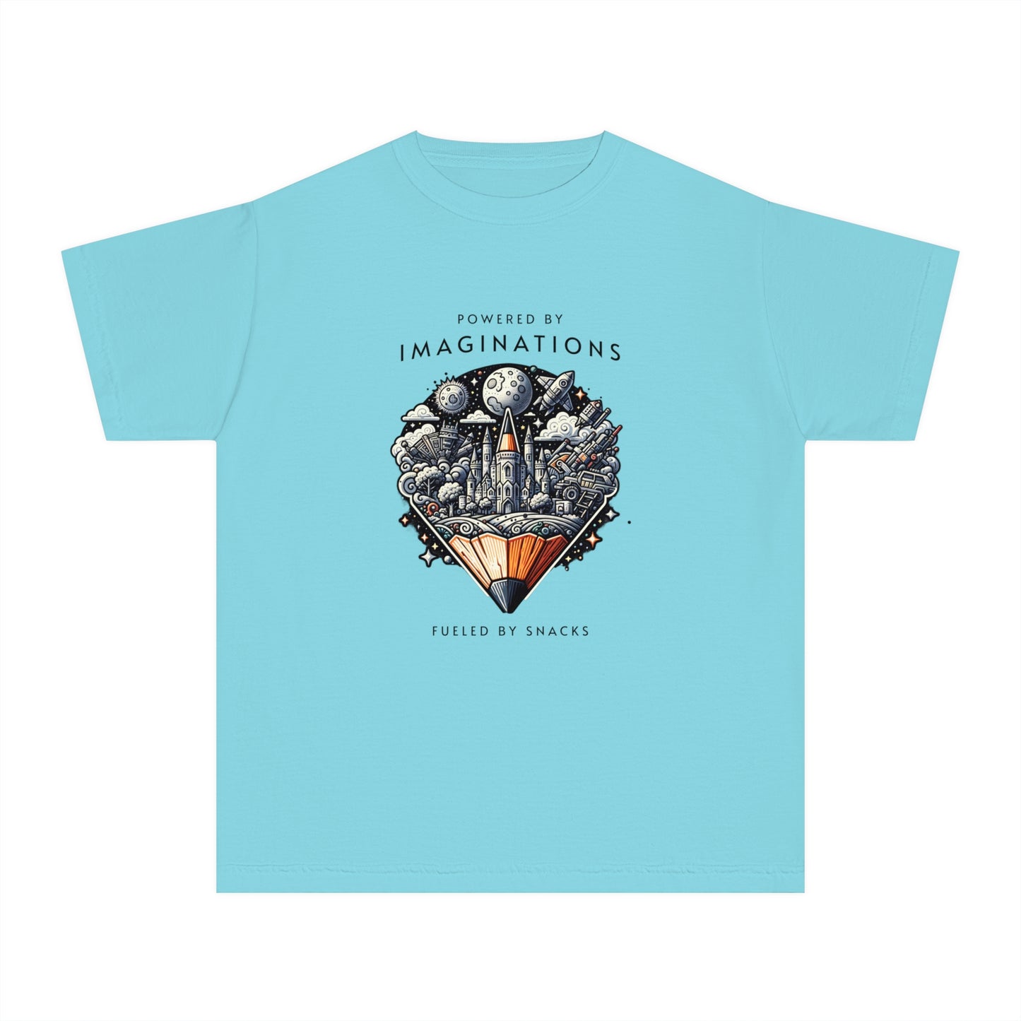 Powered by Imaginations – Adventure Youth T-Shirt