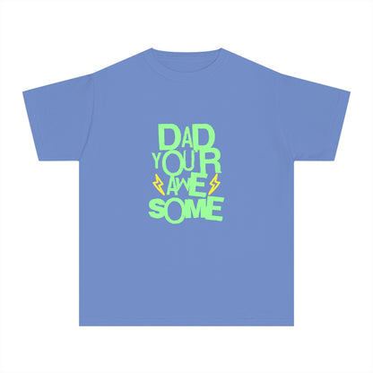 Dad, You’re Awesome Kids T-Shirt – Super Cute Gift for Kids and Dads