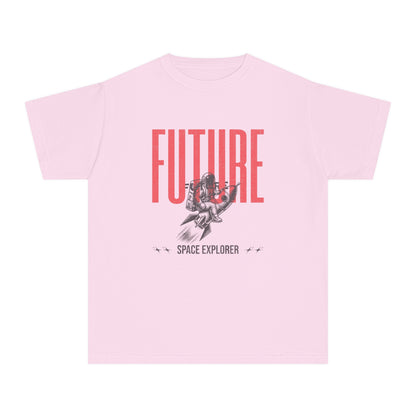 Future Space Explorer – Astronaut Rocket Youth T-Shirt