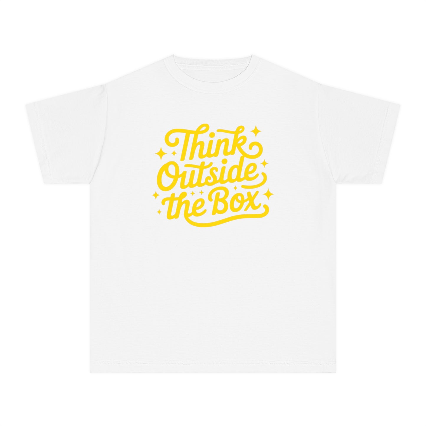 Think Outside the Box – Creative Mindset Youth T-Shirt