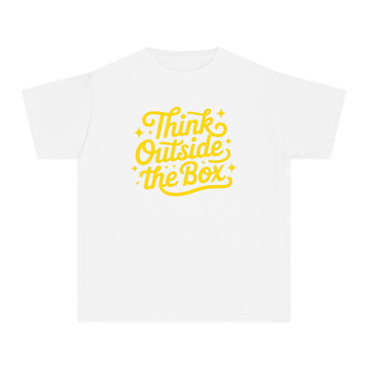 Think Outside the Box – Creative Mindset Youth T-Shirt