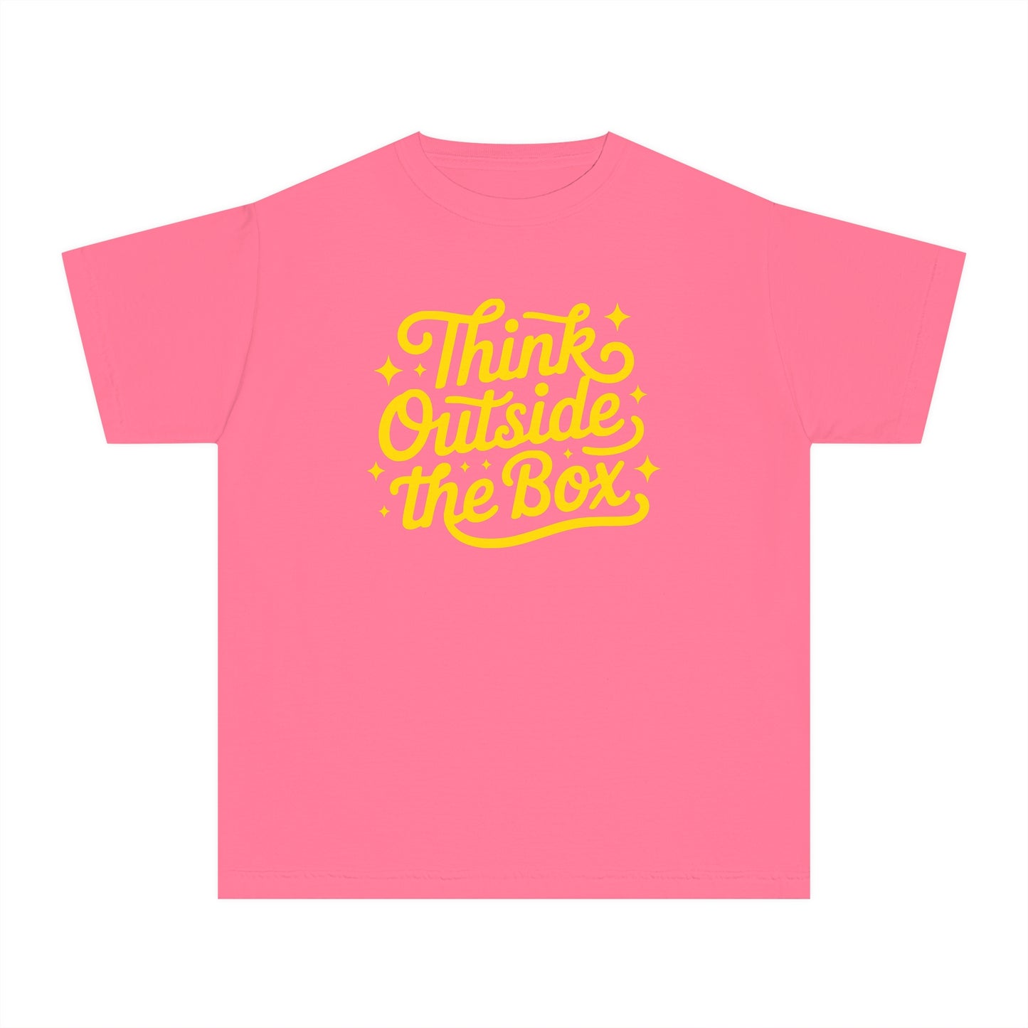 Think Outside the Box – Creative Mindset Youth T-Shirt