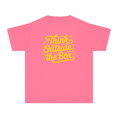 Think Outside the Box – Creative Mindset Youth T-Shirt