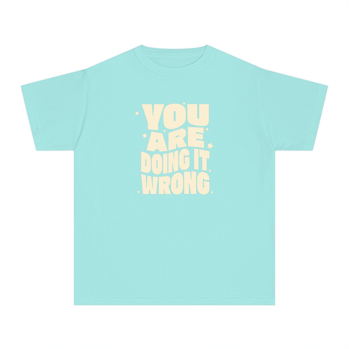 You're Doing It Wrong – Funny Groovy T-Shirt (Matching Parent Tees Available)