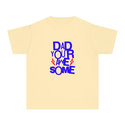 Dad, You’re Awesome Kids T-Shirt – Super Cute Gift for Kids and Dads