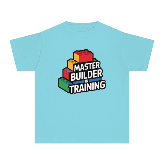 Master Builder in Training – Brick Castle Youth T-Shirt