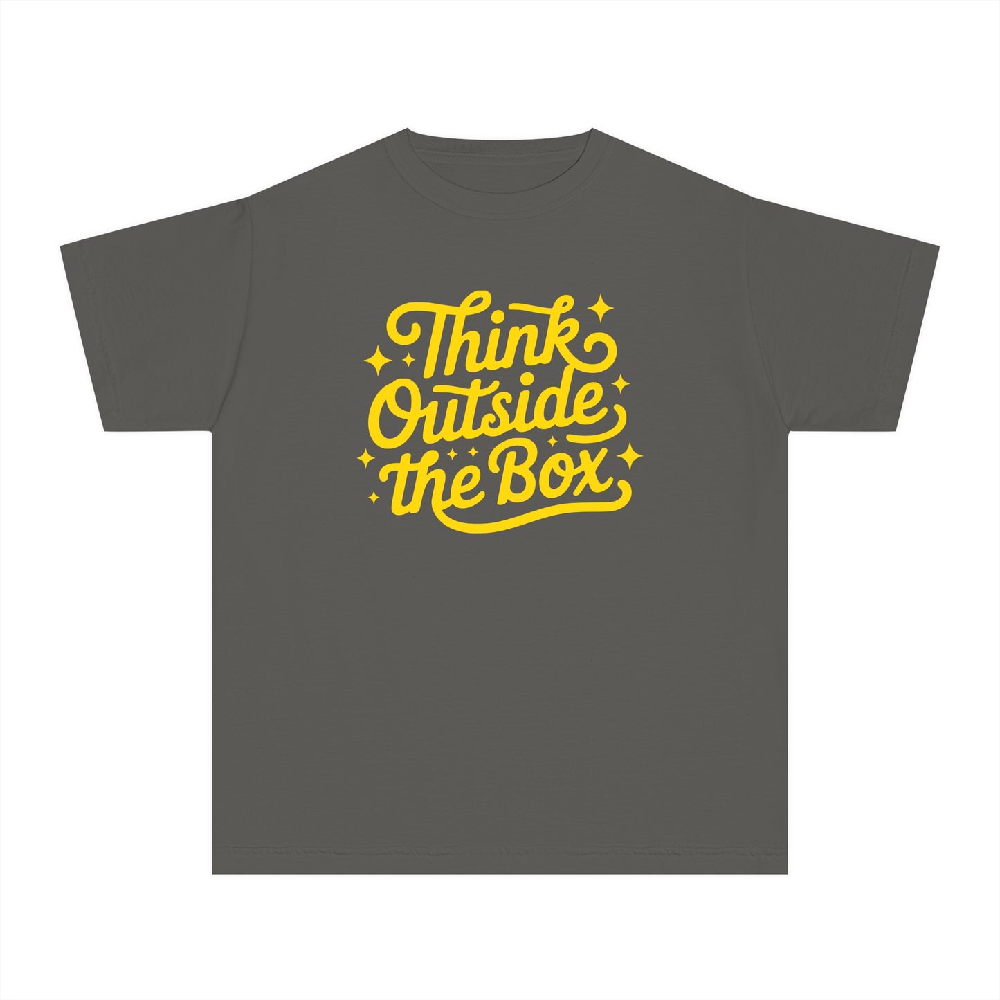 Think Outside the Box – Creative Mindset Youth T-Shirt