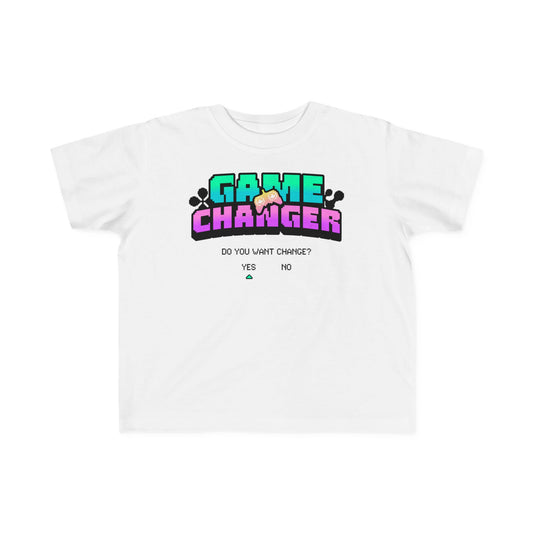 Game Changer Toddler Tee, Playful Kids T-Shirt