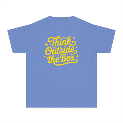 Think Outside the Box – Creative Mindset Youth T-Shirt