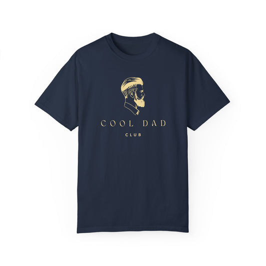 Cool Dad Club – Bearded Dad Illustration T-Shirt