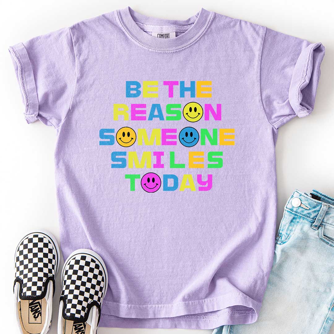 Be the Reason Someone Smiles Today Kids T-Shirt