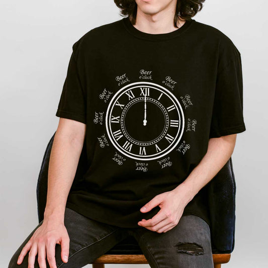 Beer O’Clock Vintage Dad T-Shirt