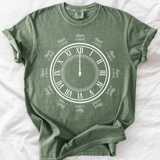 Beer O’Clock Vintage Dad T-Shirt