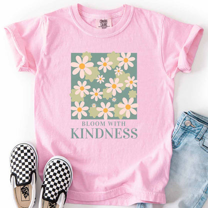 Bloom with Kindness Kids T-Shirt