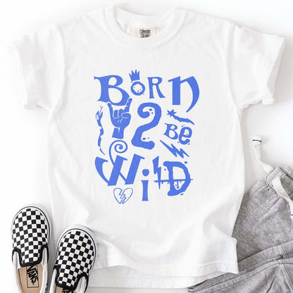 Born 2 Be Wild Youth T-Shirt – Rock-Inspired Tee for Cool Kids
