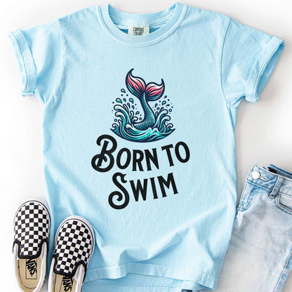 Born to Swim – Mermaid Splash Youth T-Shirt