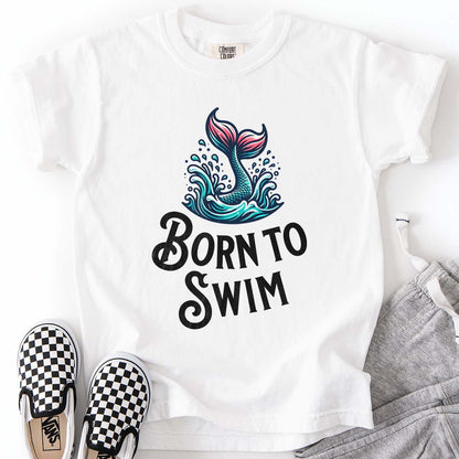 Born to Swim – Mermaid Splash Youth T-Shirt