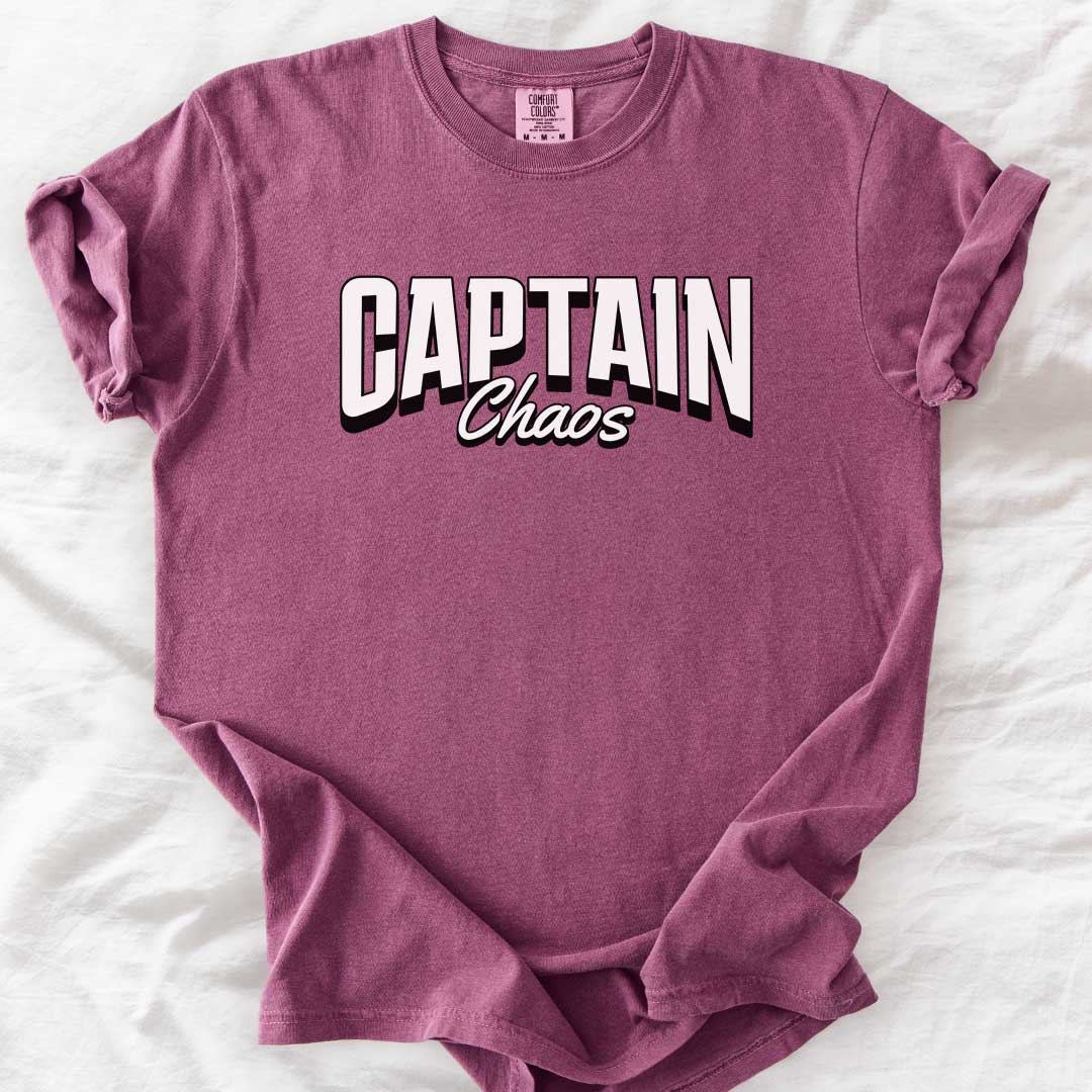 Captain Chaos Mom T-Shirt