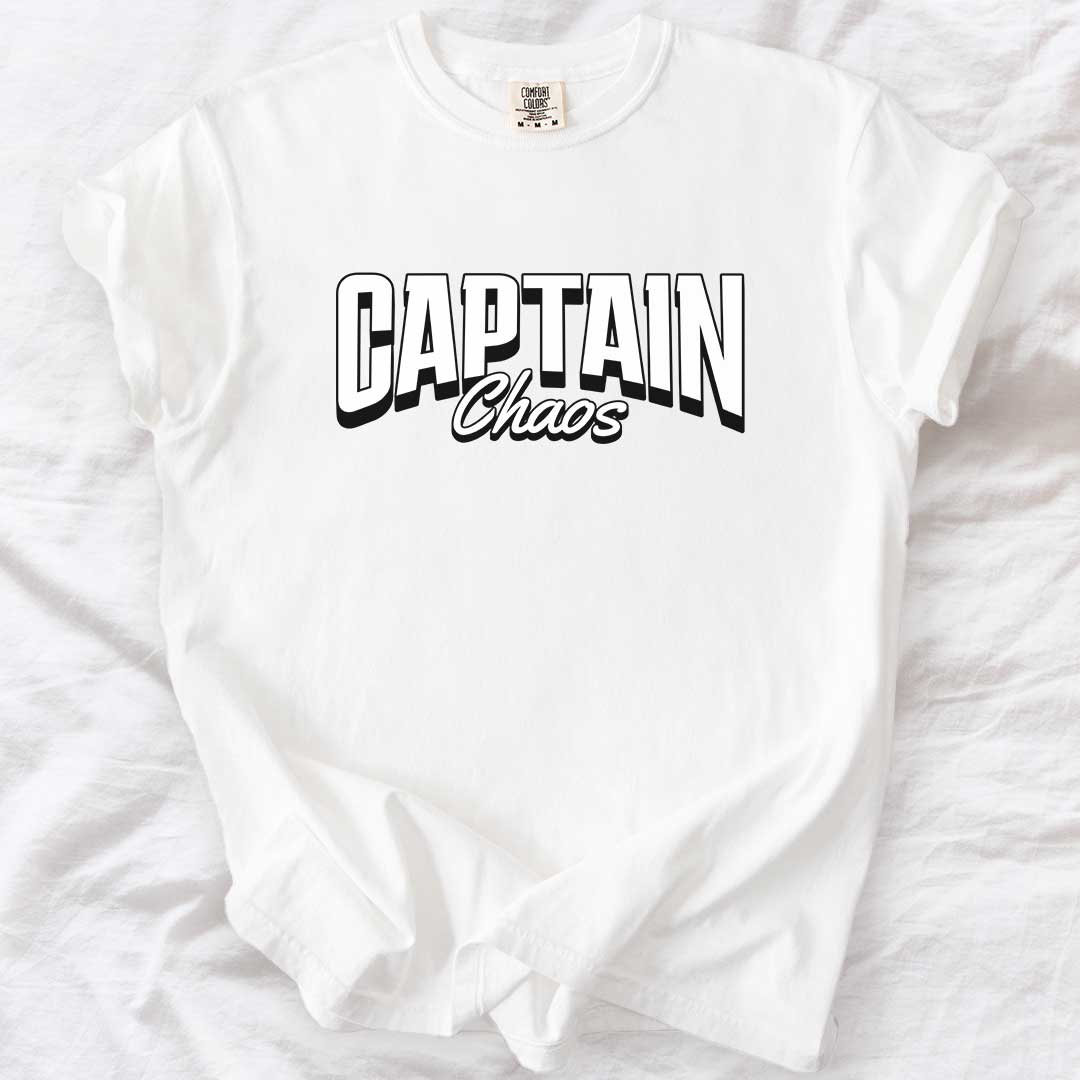 Captain Chaos Mom T-Shirt