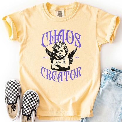 Chaos Creator T-Shirt – Personalized Playful Youth Tee