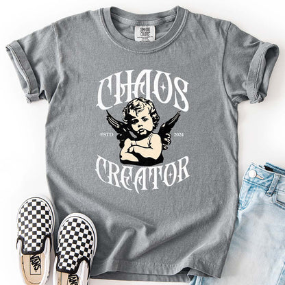 Chaos Creator T-Shirt – Personalized Playful Youth Tee