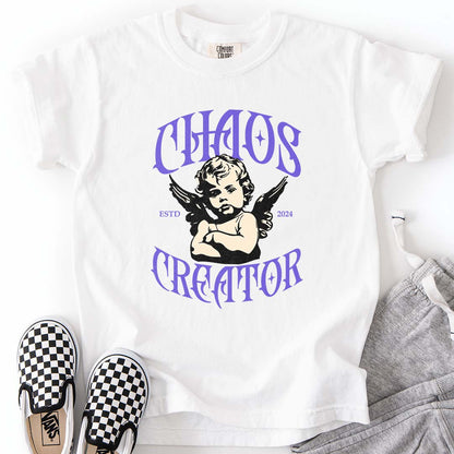 Chaos Creator T-Shirt – Personalized Playful Youth Tee