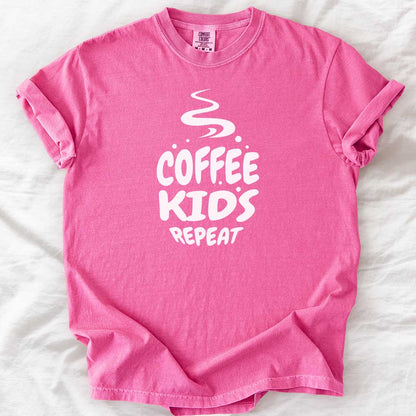 Coffee Kids Repeat T-Shirt