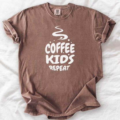Coffee Kids Repeat T-Shirt