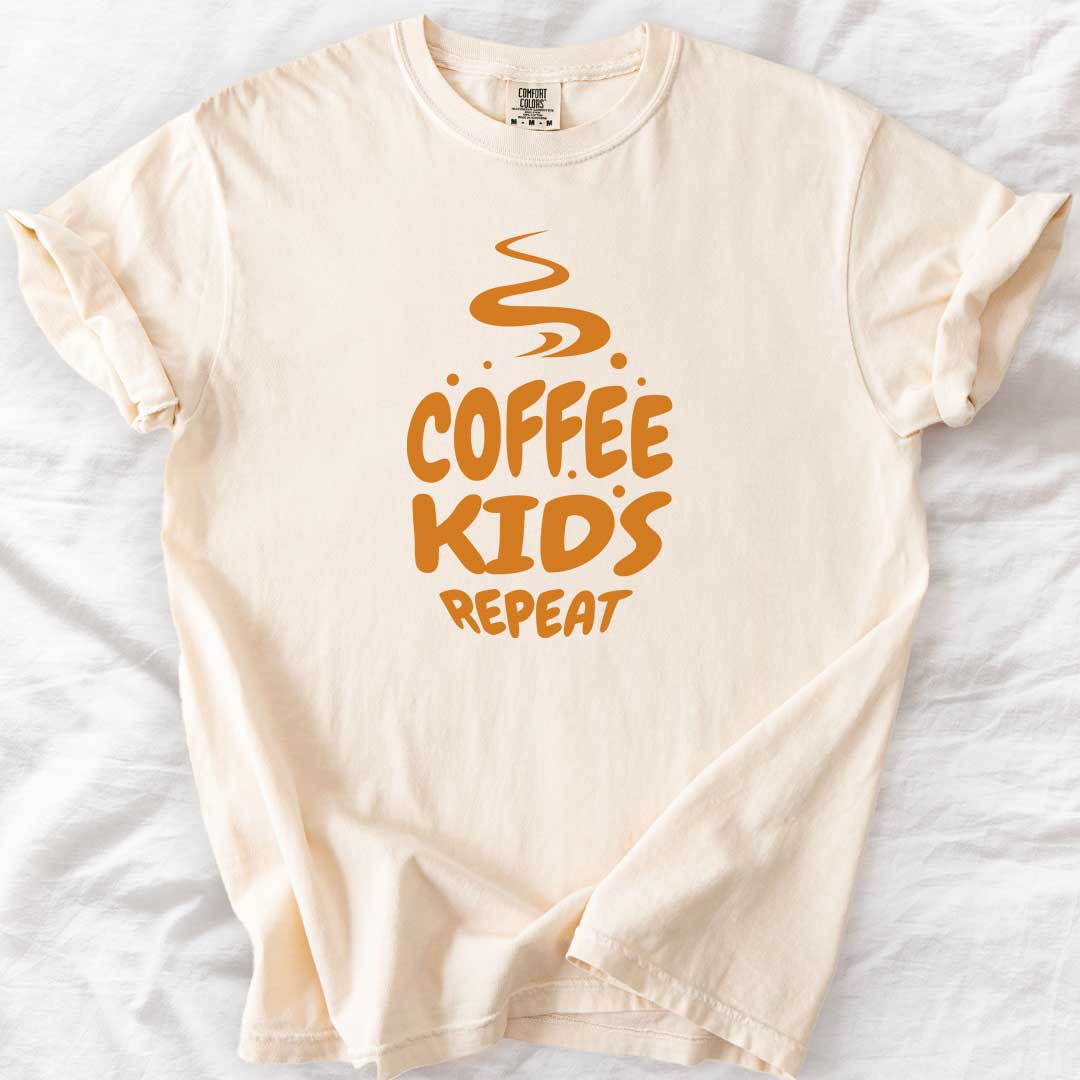 Coffee Kids Repeat T-Shirt