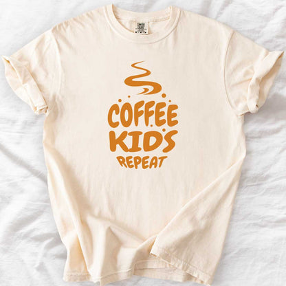 Coffee Kids Repeat T-Shirt