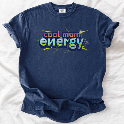 Cool Mom Energy – Retro Game-Inspired Comfort Colors® T-Shirt