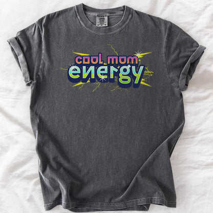 Cool Mom Energy – Retro Game-Inspired Comfort Colors® T-Shirt