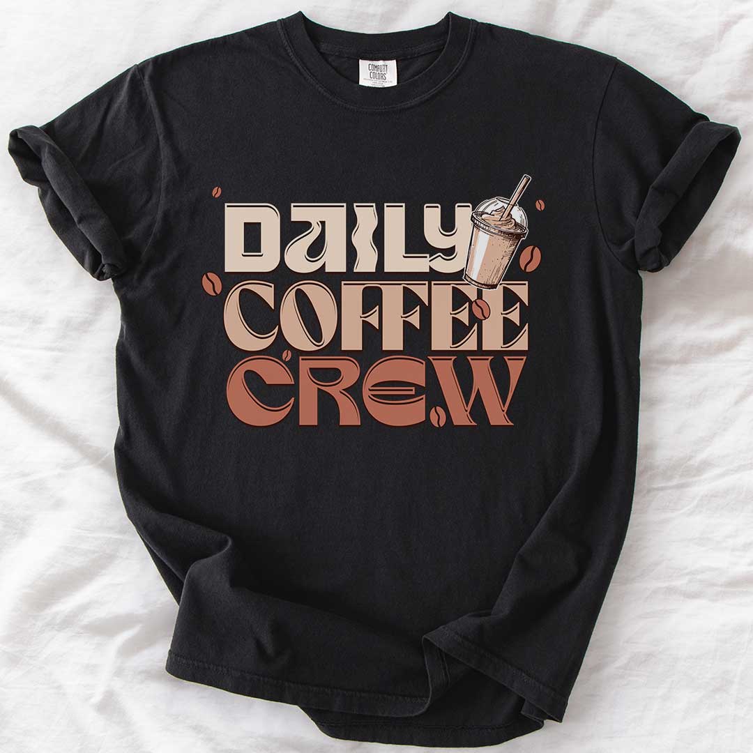 Daily Coffee Crew T-Shirt