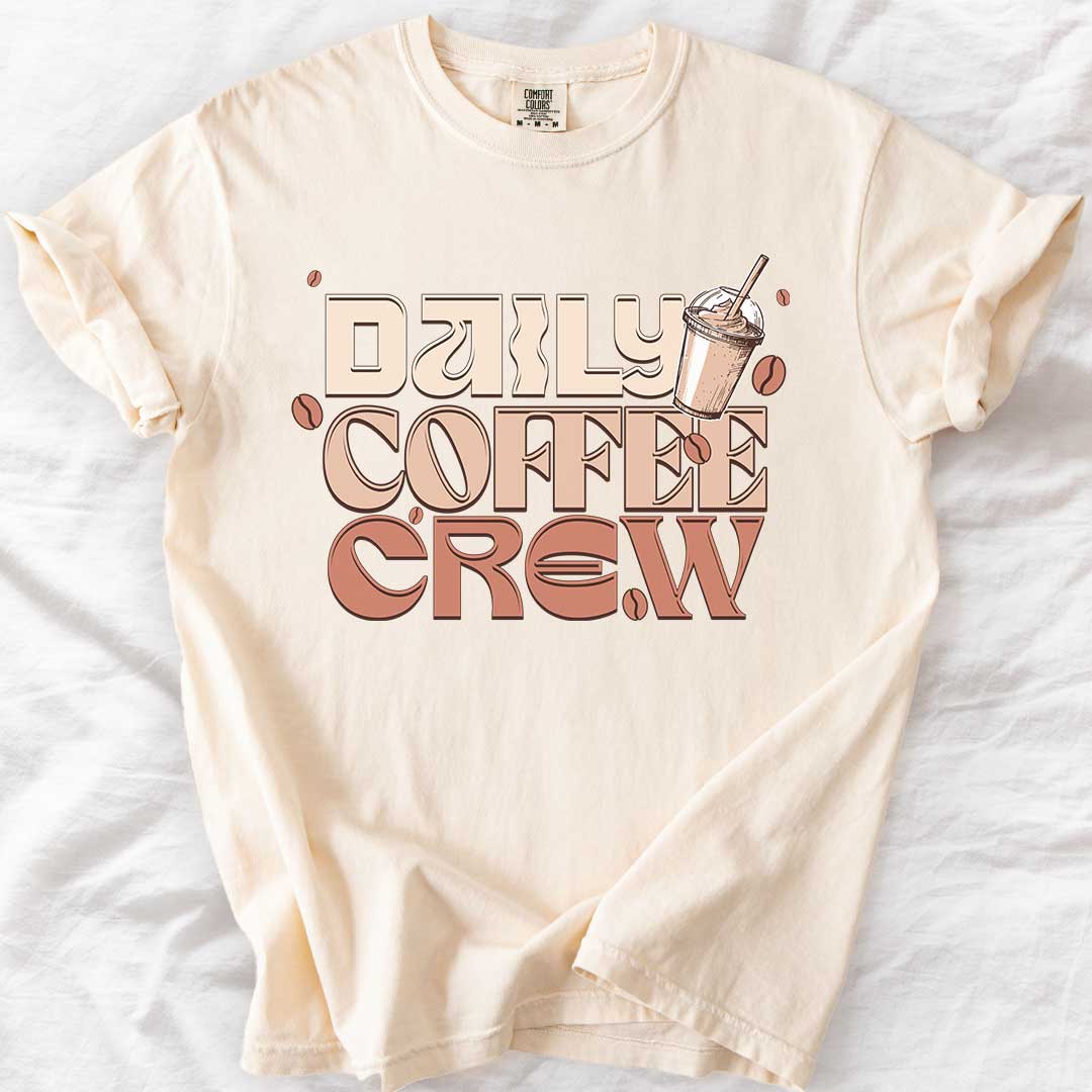 Daily Coffee Crew T-Shirt