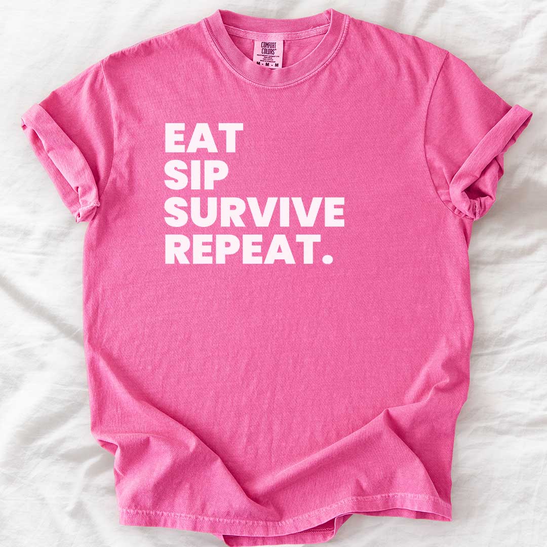 Eat Sip Survive Repeat T-Shirt
