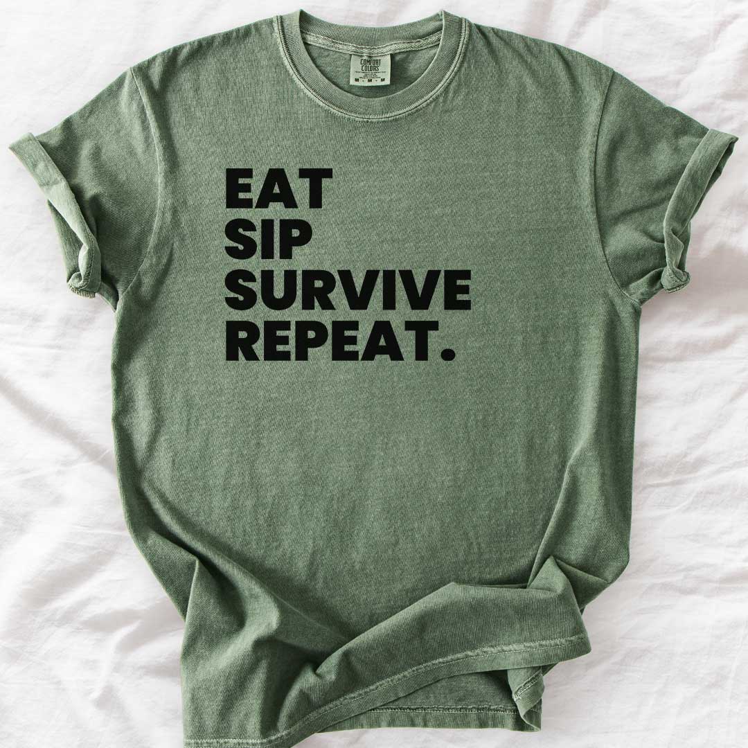 Eat Sip Survive Repeat T-Shirt