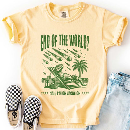 End of the World? Dinosaur Youth T-Shirt