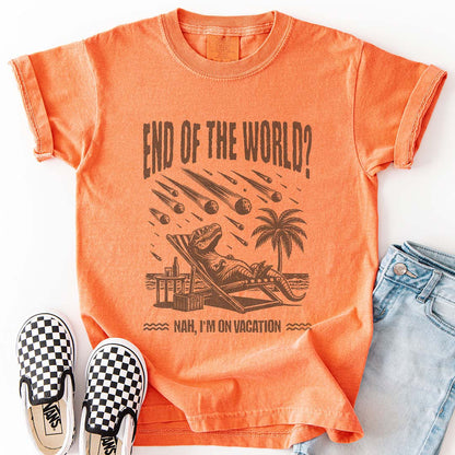 End of the World? Dinosaur Youth T-Shirt