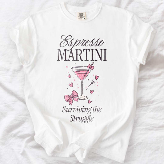 Espresso Martini Struggle Mom T-Shirt