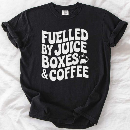 Fuelled by Juice Boxes & Coffee T-Shirt