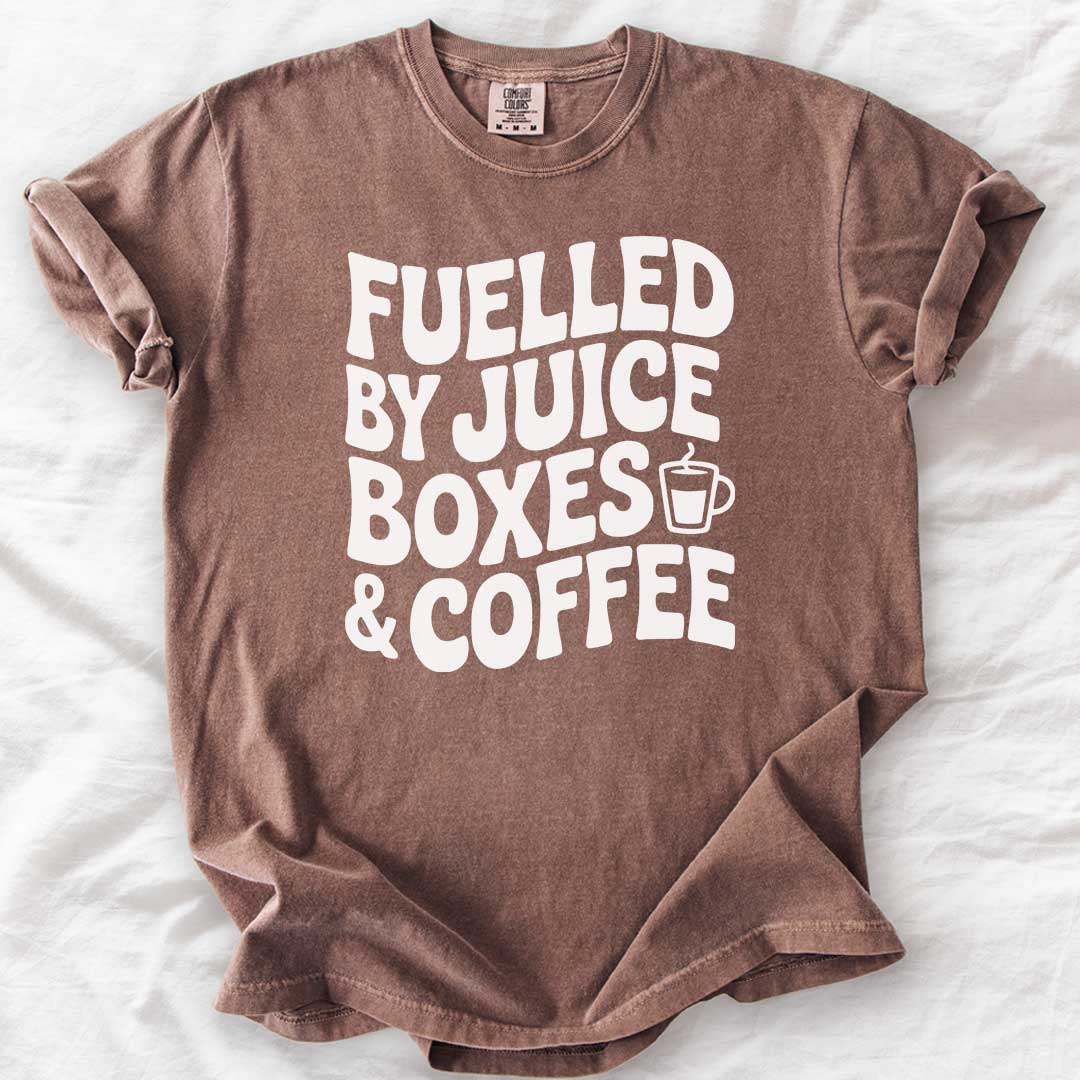 Fuelled by Juice Boxes & Coffee T-Shirt