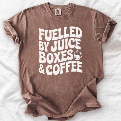 Fuelled by Juice Boxes & Coffee T-Shirt