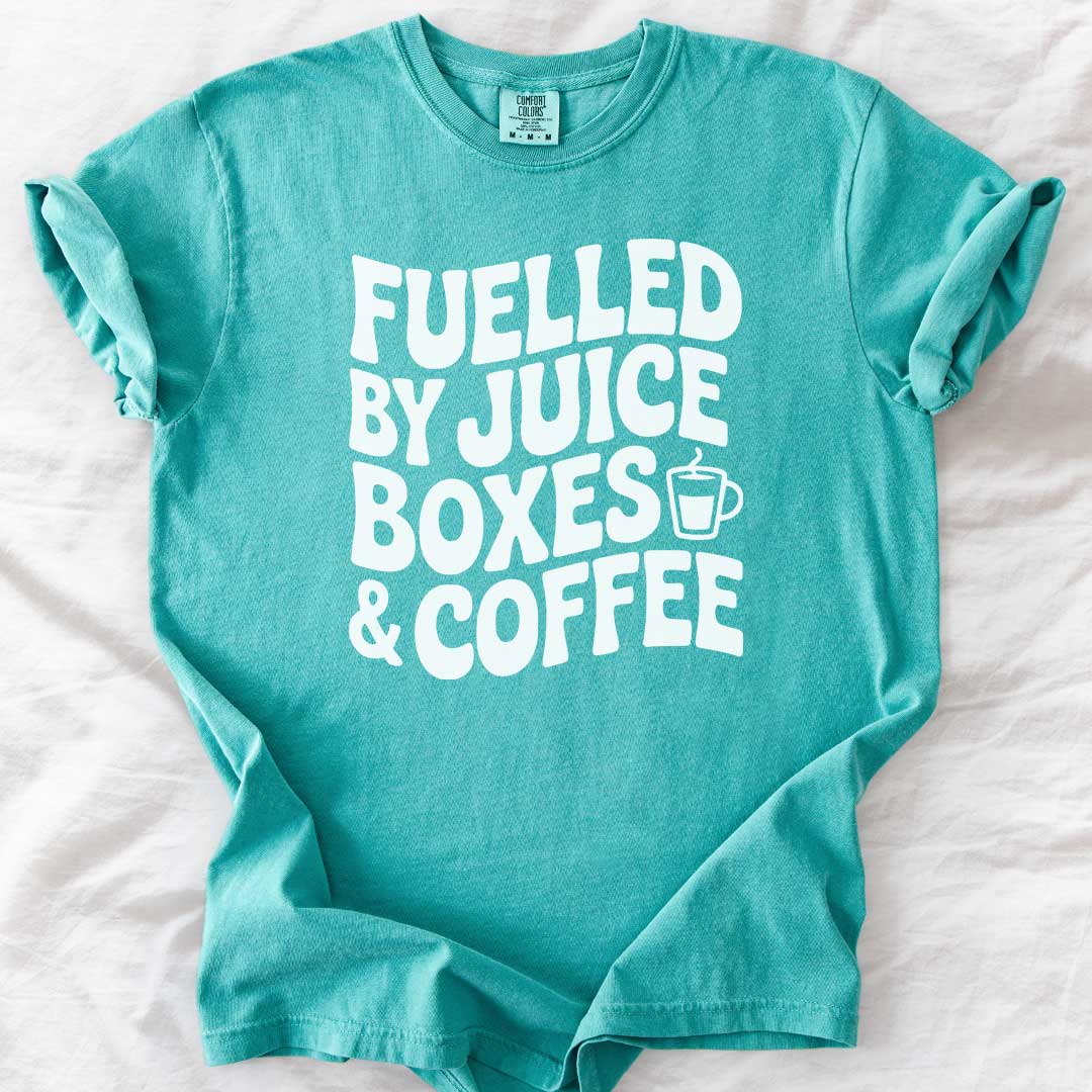 Fuelled by Juice Boxes & Coffee T-Shirt