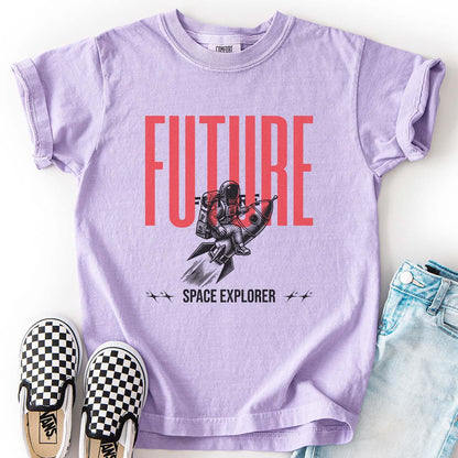 Future Space Explorer – Astronaut Rocket Youth T-Shirt