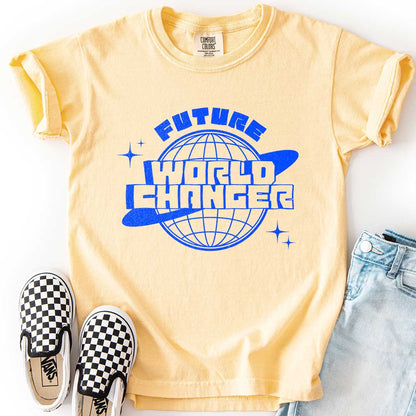 Future World Changer T-Shirt for Inspiring Kids